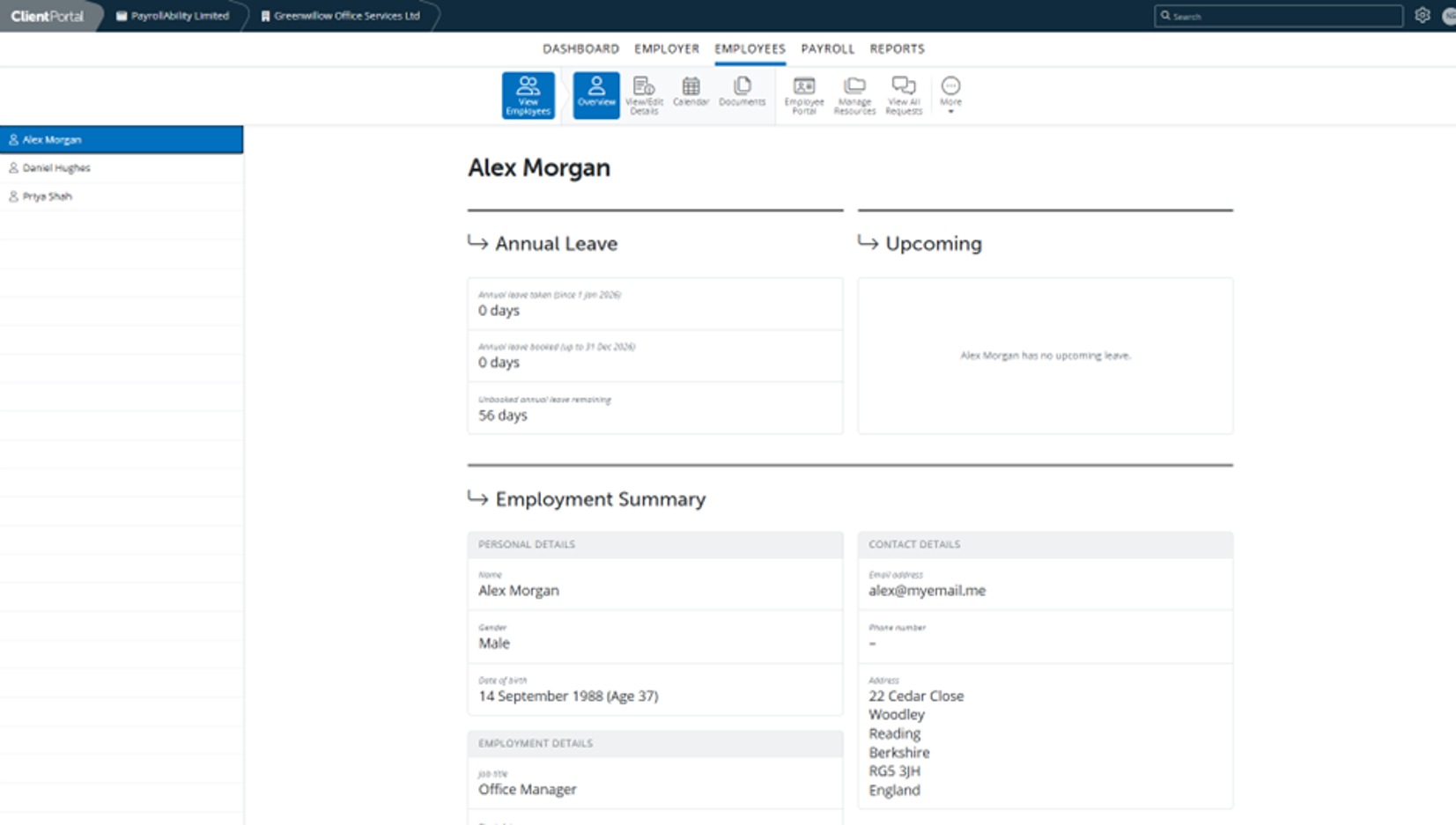 brightpay-cloud- client-portal-uk satisfied customer while contacting payrollability